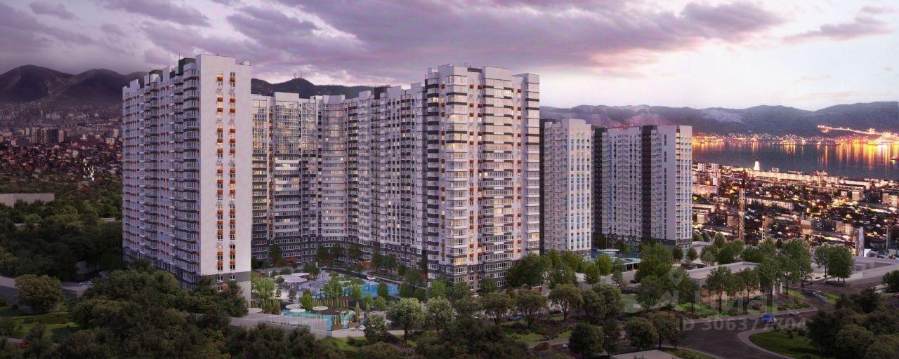 квартира г Новороссийск р-н Центральный ул Куникова 47б ЖК «Облака» фото 28