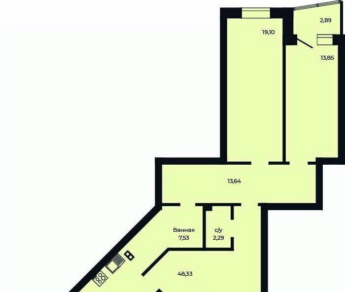 квартира г Заречный ул Счастливая 3 фото 1