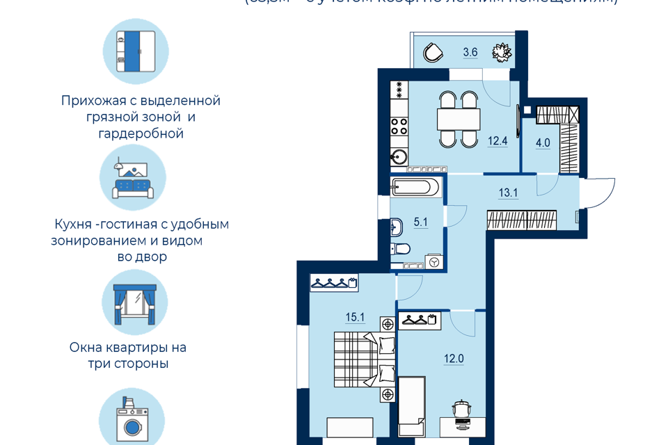 квартира г Екатеринбург р-н Железнодорожный Екатеринбург городской округ, Новая Сортировка фото 1