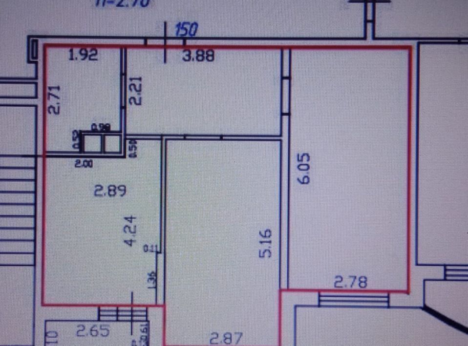 квартира г Краснодар р-н Прикубанский ул им. Адмирала Крузенштерна 6/3 фото 6