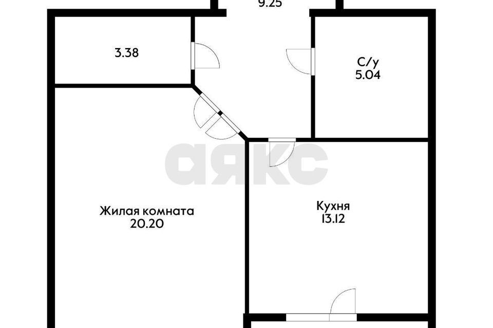 квартира г Краснодар р-н Прикубанский ул Табачная 1/1 1 ЖК «Ежи» Краснодар городской округ фото 8