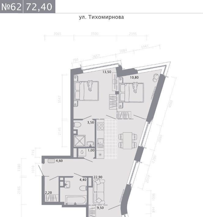 квартира г Казань Суконная слобода ул Калинина 1б фото 1