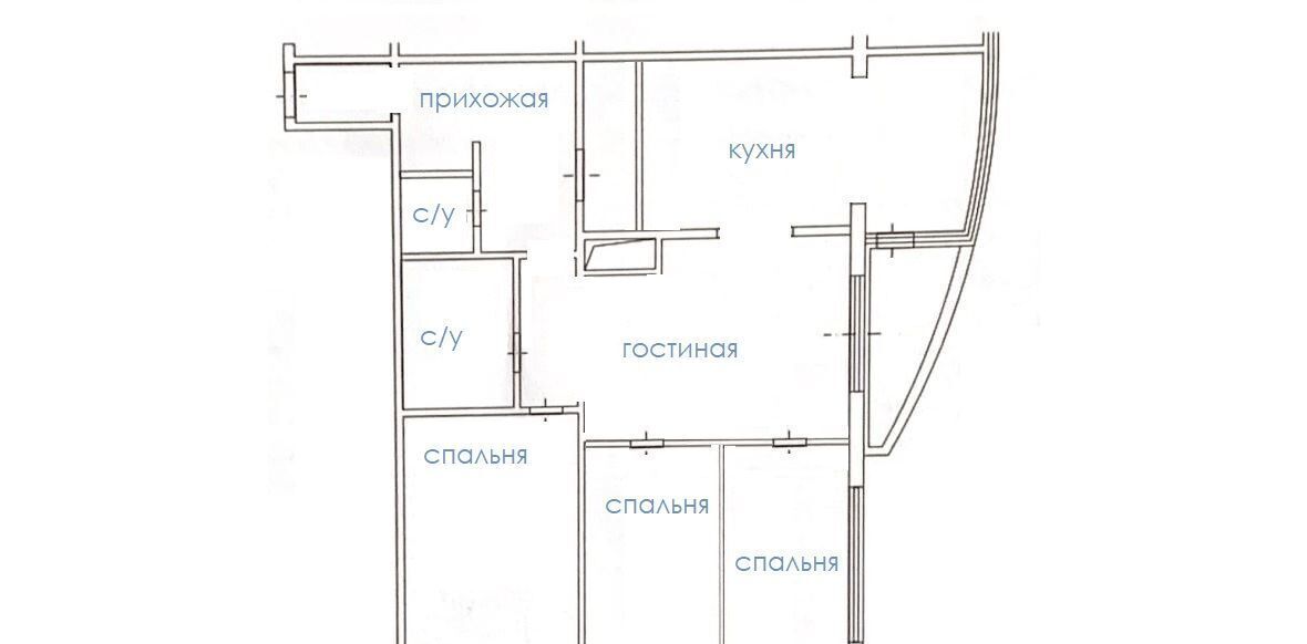 квартира г Москва ул Маршала Бирюзова 32к/1 поле, Октябрьское фото 35