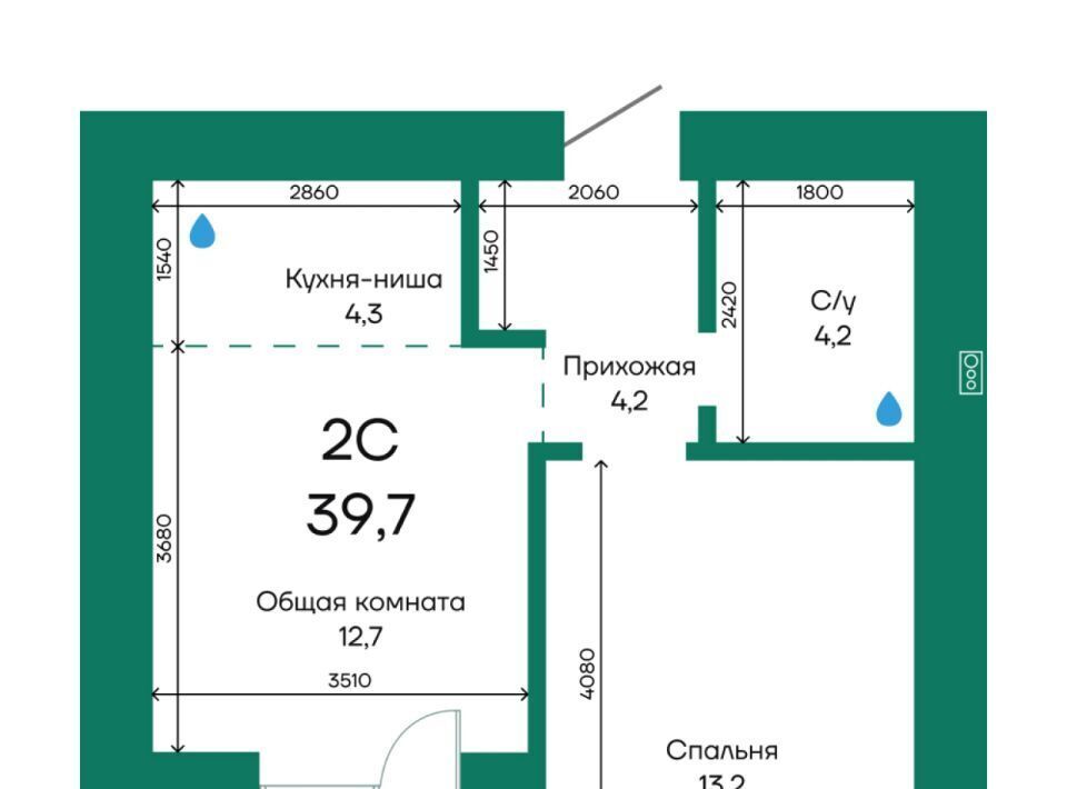 квартира г Барнаул р-н Индустриальный ЖК «Широта» фото 1