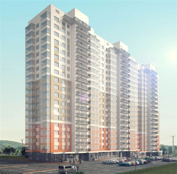 квартира г Красноярск р-н Октябрьский ул Лесопарковая 43к/1 фото 2