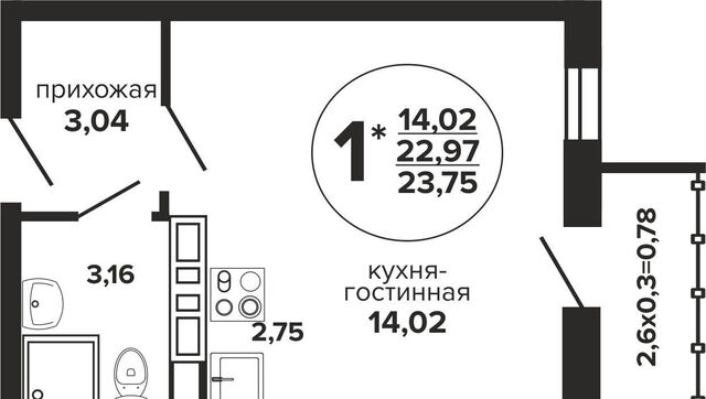 р-н Прикубанский блок-секция 1а-4а фото