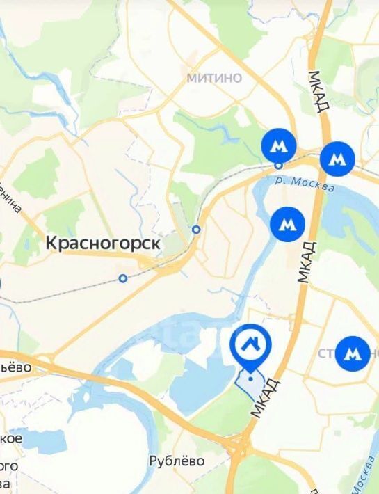 квартира г Красногорск ул Липовой Рощи 1к/2 Строгино фото 3