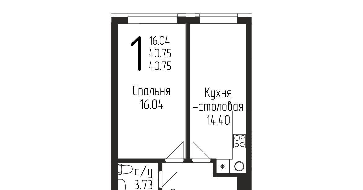 квартира г Уфа р-н Кировский ул Бородинская 19/1 фото 1