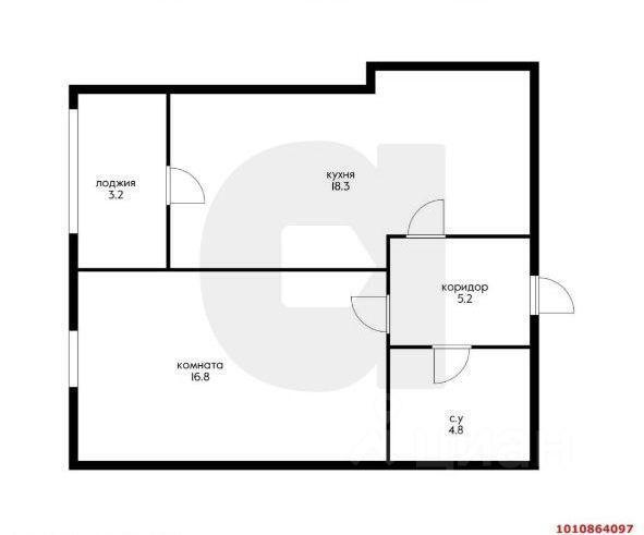 квартира г Краснодар р-н Карасунский ул им. Снесарева 10/1 фото 2