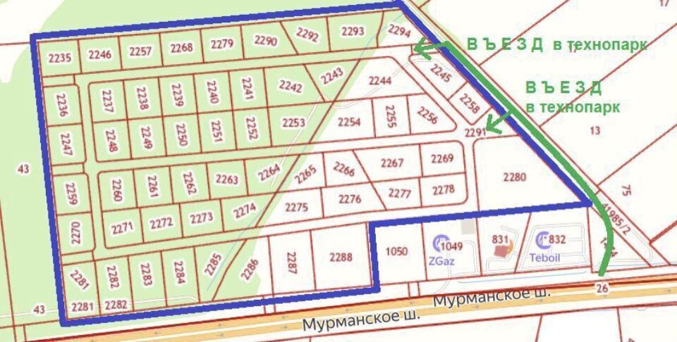 земля р-н Всеволожский д Хапо-Ое Мурманское шоссе, 9735 км, Колтушское городское поселение, Р-21 Кола, 25-й километр фото 4