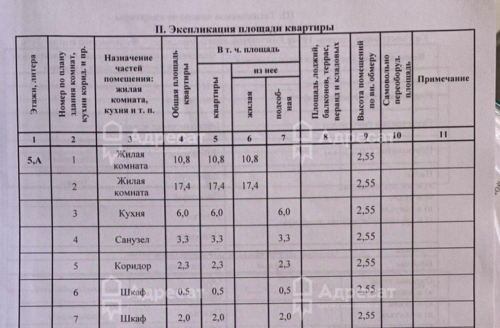 квартира г Волгоград р-н Кировский ул 64-й Армии 34 фото 16