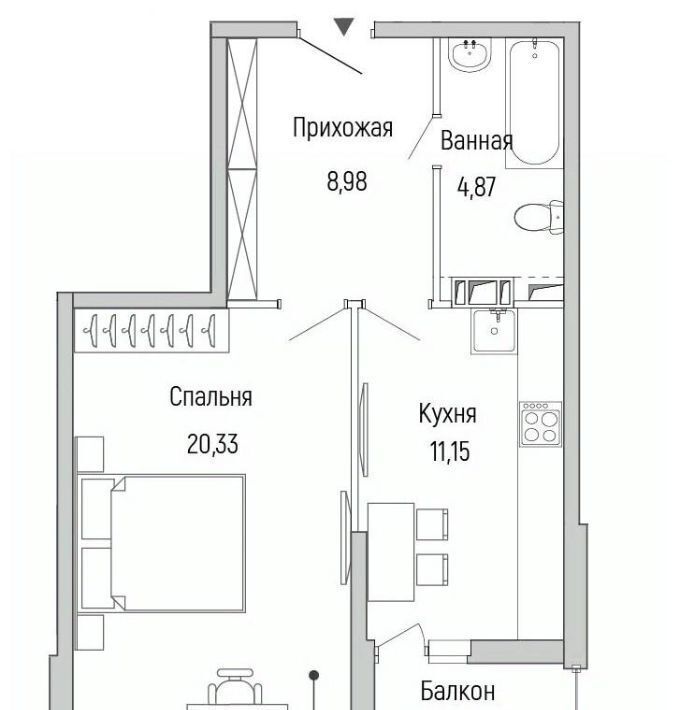 квартира городской округ Красногорск д Бузланово Опалиха фото 1