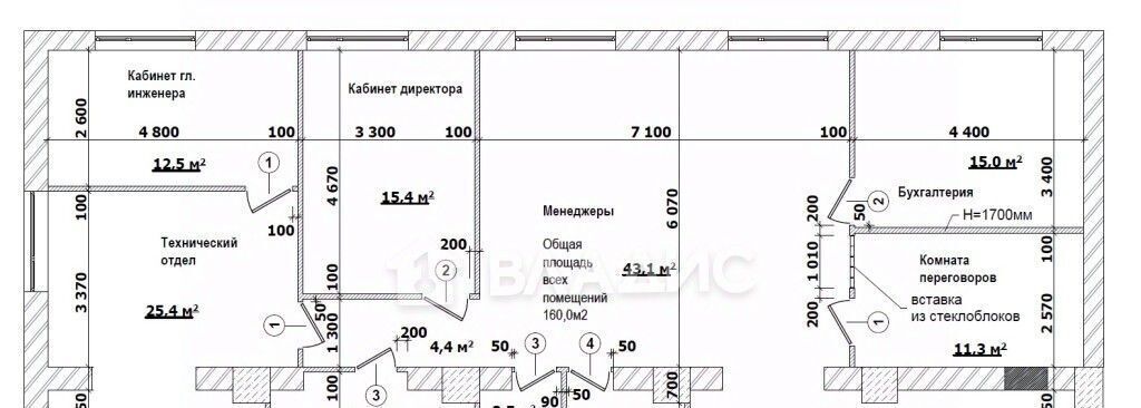 офис г Новосибирск р-н Октябрьский ул Большевистская 131к/2 фото 1