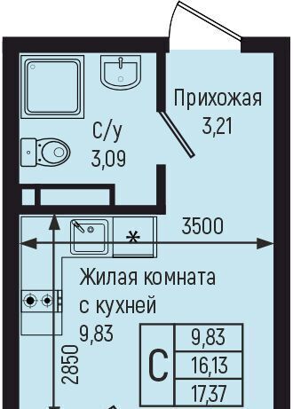 квартира р-н Туапсинский с Небуг фото 1