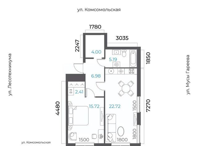 р-н Октябрьский микрорайон Глумилино-2 8-е Небо жилой комплекс фото