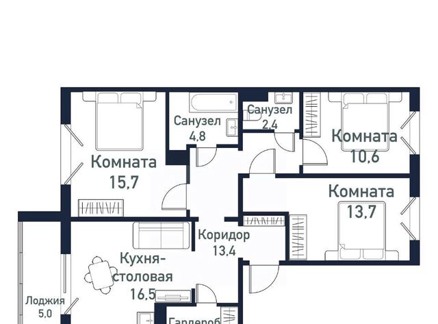 ЖК Парковый Премиум пос. Пригородный фото