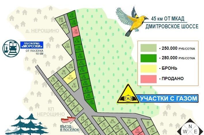 земля городской округ Дмитровский д Кузяево фото 2