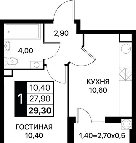 р-н Пролетарский дом 2 ЖК «Персона» з/у 102/1, корп. 3 фото