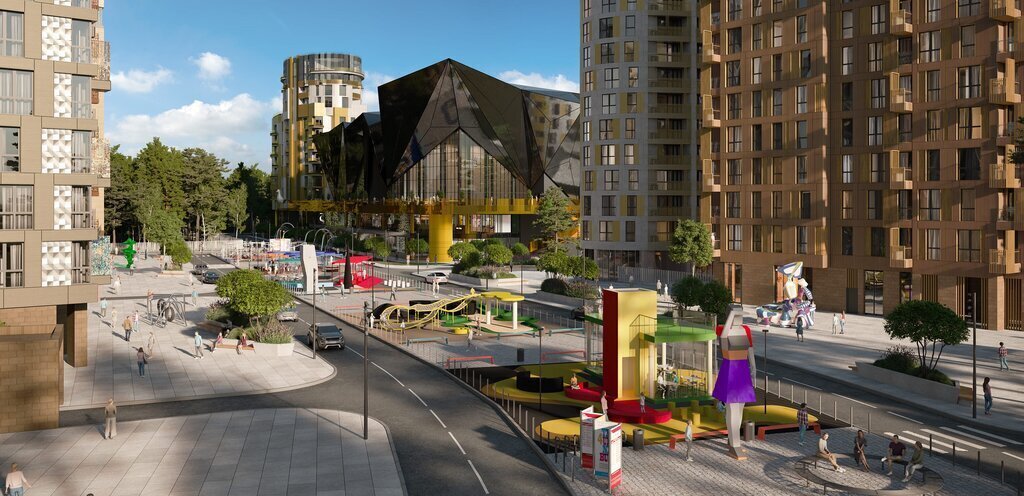квартира г Москва п Десеновское п Ватутинки ЖК Russian Design District метро Ольховая Троицк к 2Б фото 7