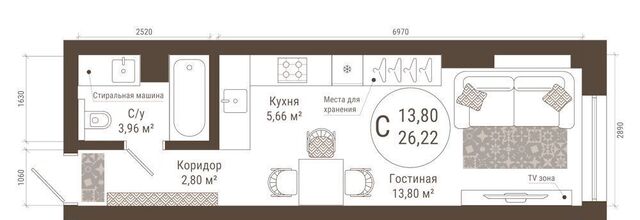 р-н Кировский ул Менделеева 137 фото