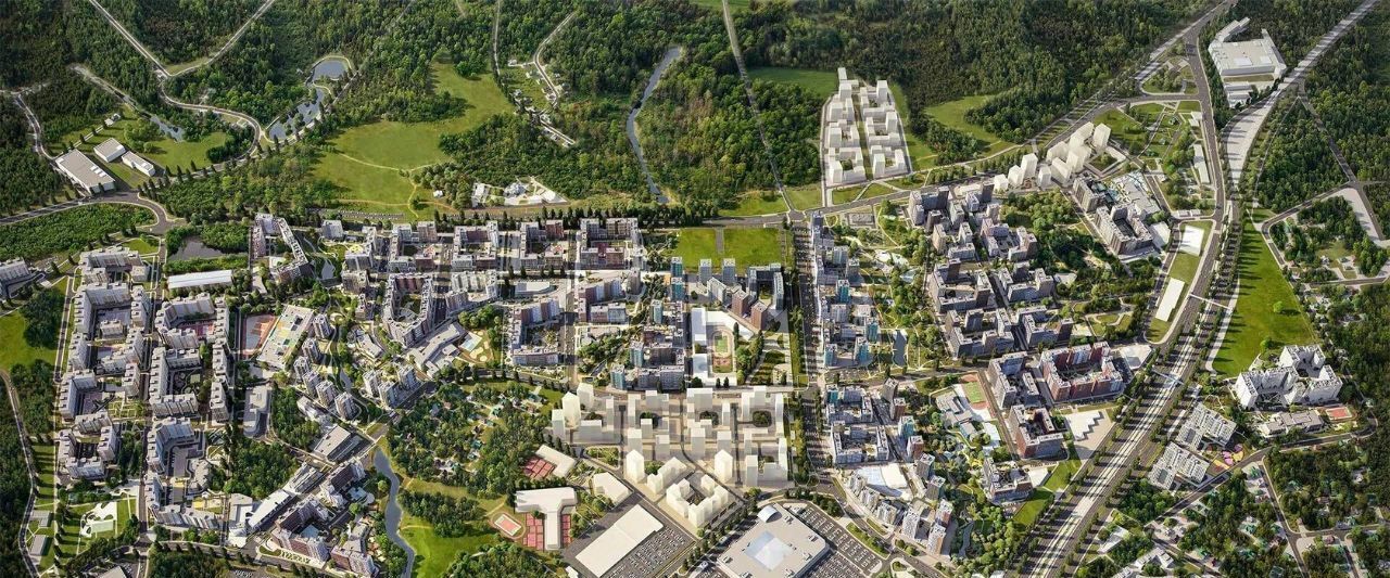 квартира г Москва п Сосенское ЖК Скандинавия 25/5 метро Теплый Стан фото 3
