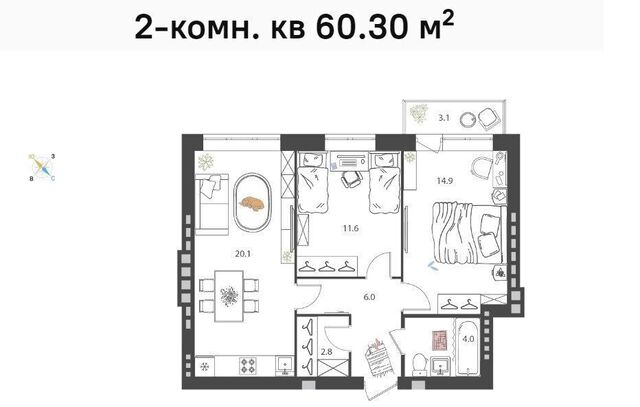 р-н Кстовский п Культура стр. 45, Нижний Новгород фото