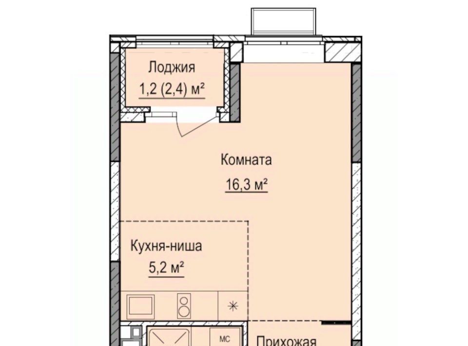 квартира г Ижевск р-н Устиновский 112, Восток СНТ фото 1