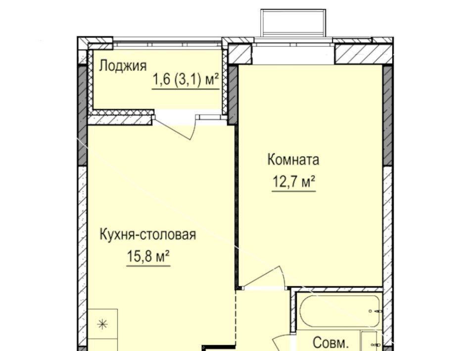 квартира г Ижевск р-н Устиновский Автопроизводство ЖК «Норвежский лес» жилрайон фото 1
