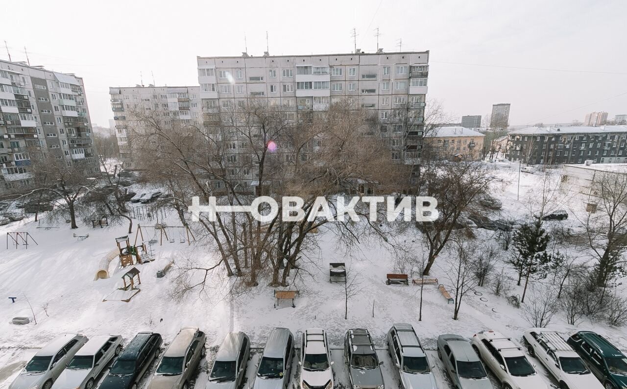 квартира г Новосибирск р-н Заельцовский Заельцовская ул Каунасская 5/2 фото 15