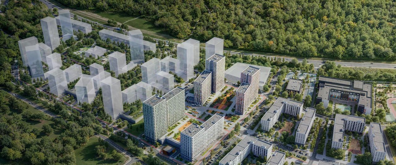 квартира г Москва п Филимонковское д Середнево ЖК «Цветочные Поляны Экопарк» Филатов Луг, к 6 фото 17