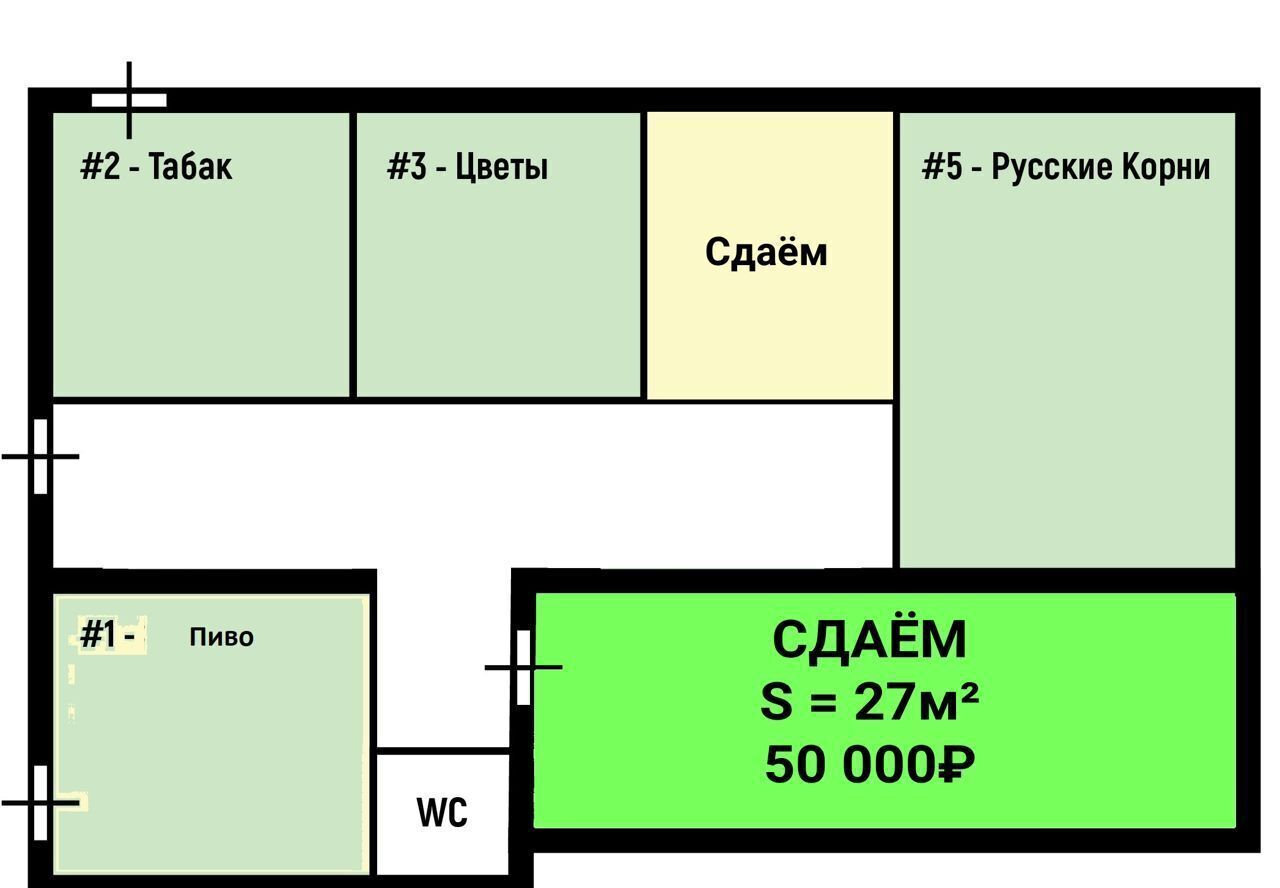 торговое помещение г Москва метро Сокол пр-кт Ленинградский 78к/1 фото 2