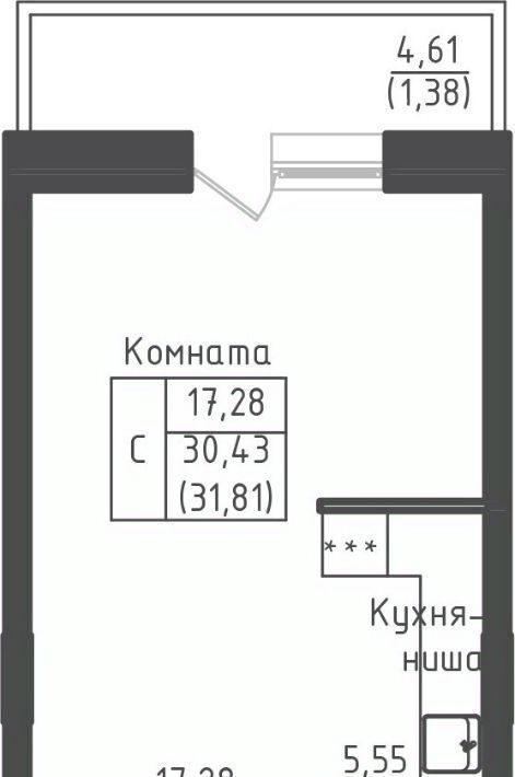 квартира городской округ Дмитровский д Рыбаки Шереметьевская, Город жилой комплекс, Зеленый фото 1