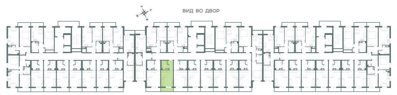 квартира р-н Всеволожский г Мурино ул Графская 6 Девяткино, корп. 4 фото 8