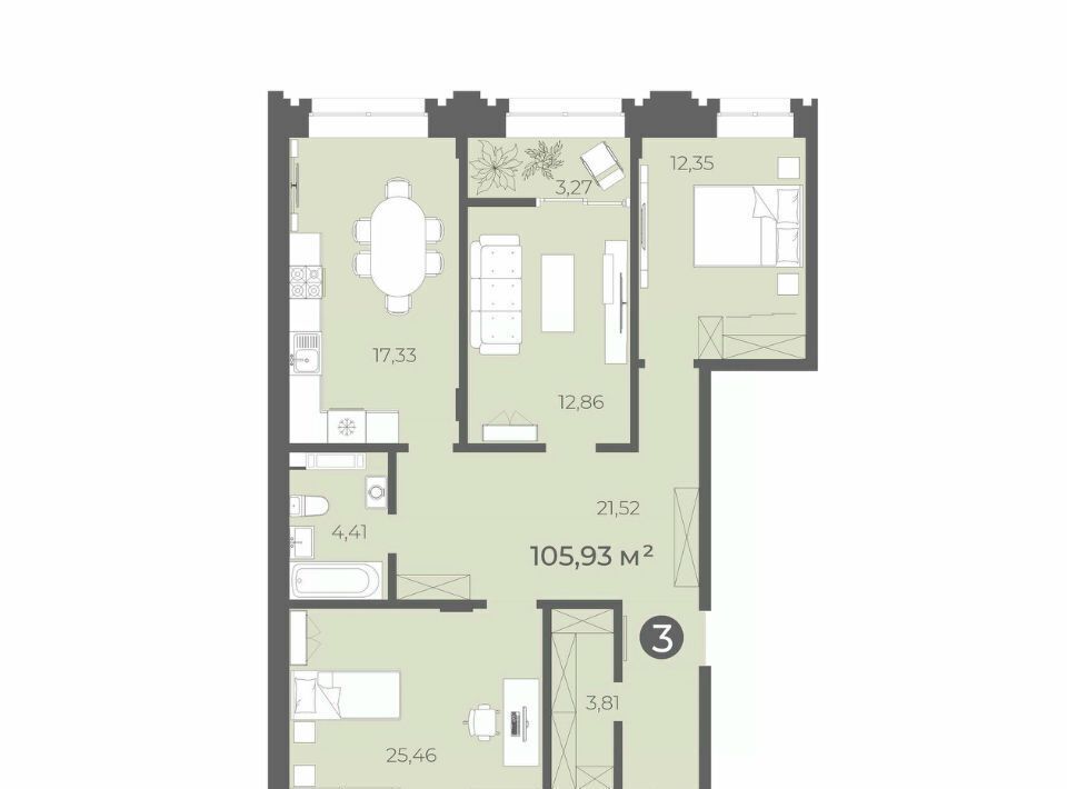 квартира г Чебоксары р-н Ленинский ул К.Маркса 50 зд 3 фото 1