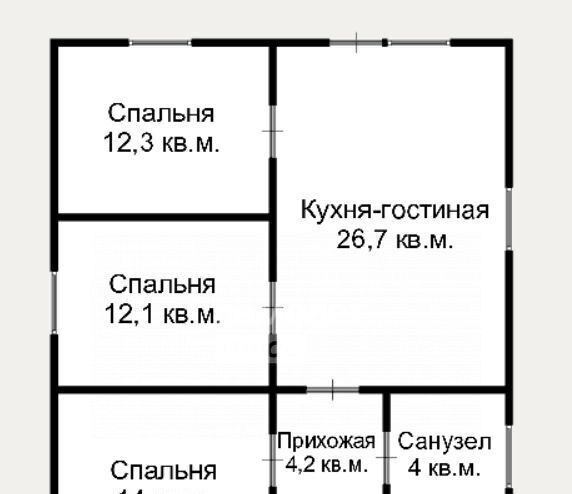 дом р-н Северский пгт Афипский ул Комсомольская Афипское городское поселение фото 2