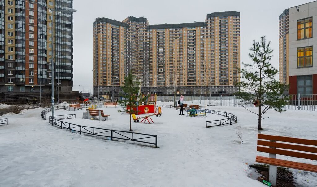 квартира г Санкт-Петербург п Парголово ул Заречная 1а метро Парнас 35к фото 19