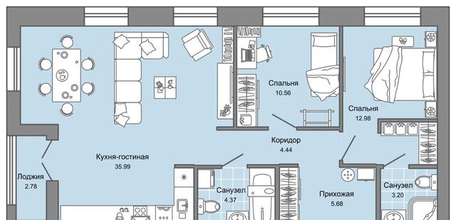 п Широкая Речка ЖК «Лес» фото