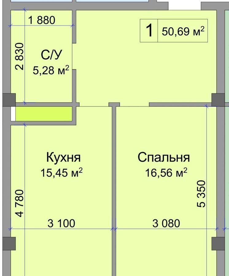 квартира г Нальчик Горная ул Атажукина 10б фото 9