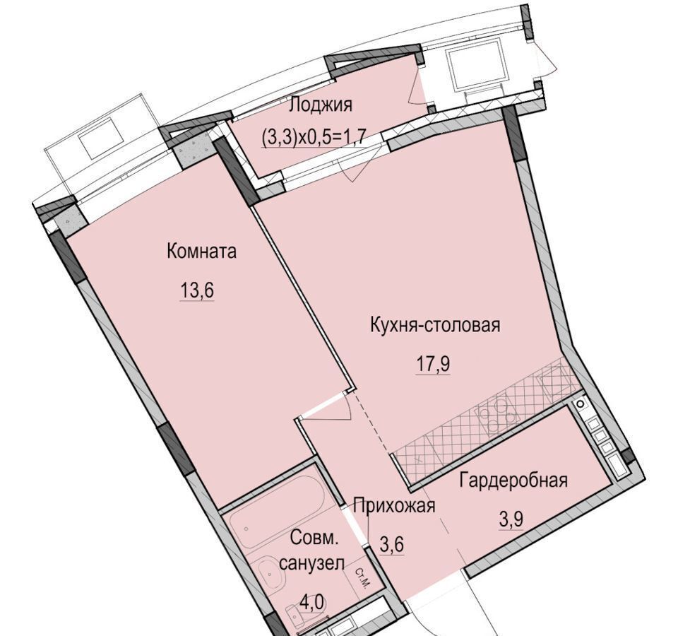 квартира г Казань р-н Приволжский ул Рауиса Гареева 1 фото 1