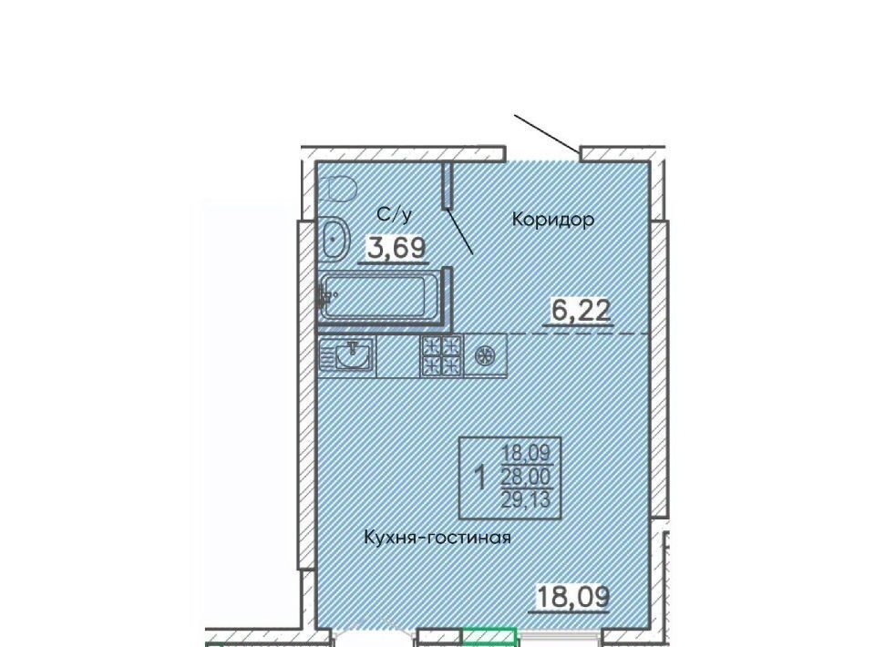 квартира г Улан-Удэ мкр Энергетик р-н Октябрьский Октябрьский район фото 1