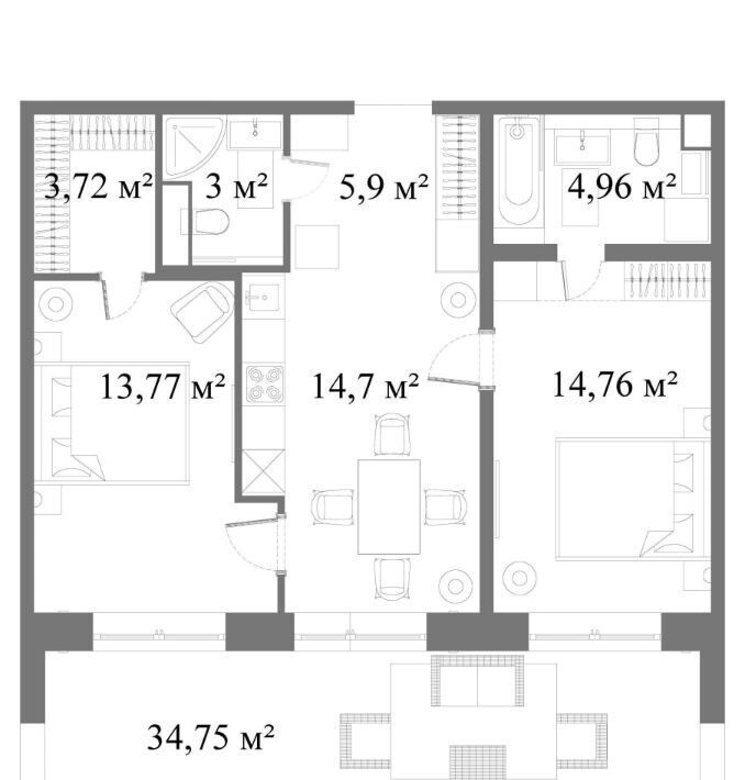 квартира г Сестрорецк ул Максима Горького 2ас/2 р-н Курортный фото 1