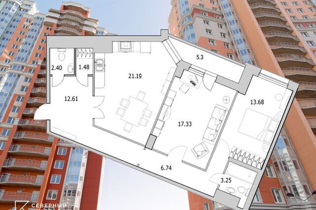 метро Проспект Просвещения ул Кустодиева 7к/1 округ № 15 фото