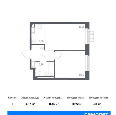 д Мисайлово ЖК «Пригород Лесное» к 12. 1, Видное фото