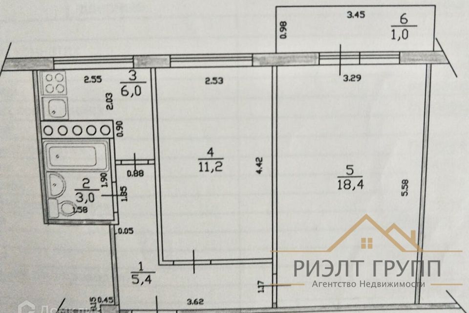 квартира г Казань р-н Кировский Республика Татарстан Татарстан, Казань городской округ, 2-я Юго-Западная, 31 фото 2