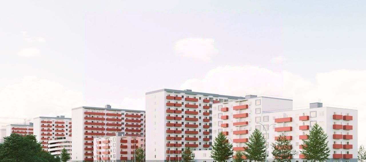 квартира г Санкт-Петербург п Шушары ЖК «Полет» Шушары фото 2