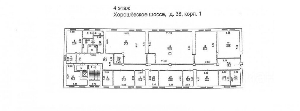 офис г Москва метро ЦСКА ш Хорошёвское 38к/1 муниципальный округ Хорошёвский фото 12