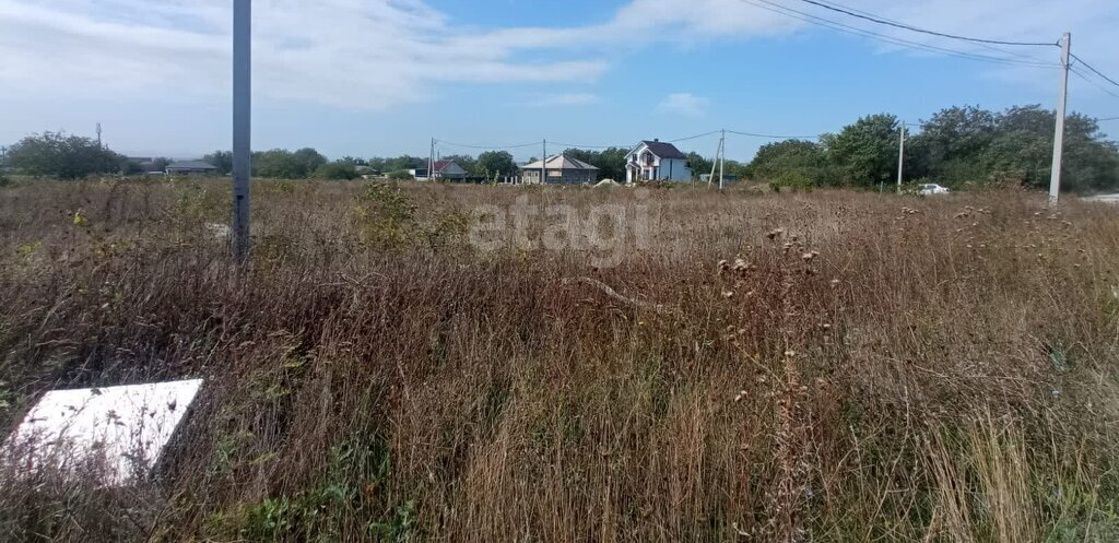 земля г Новороссийск ст-ца Натухаевская пер Лесной фото 1