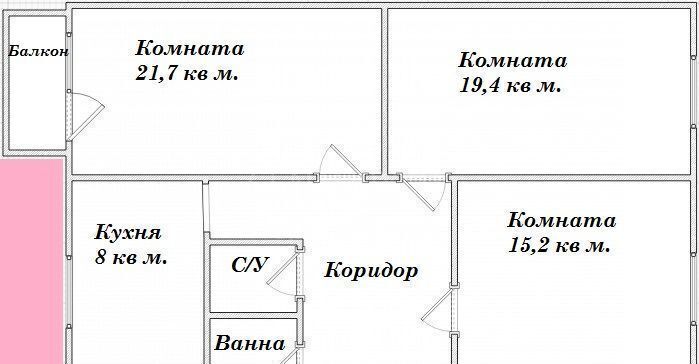 квартира г Москва метро Печатники ул Люблинская 107/10 муниципальный округ Люблино фото 4