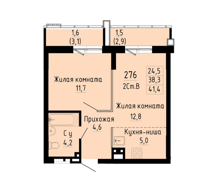 квартира г Новосибирск р-н Дзержинский ул Коминтерна 1 городской округ Новосибирск фото 2