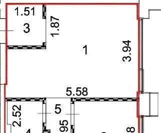 квартира г Москва метро Волгоградский проспект пр-кт Волгоградский 32/5к 3 муниципальный округ Южнопортовый фото 12